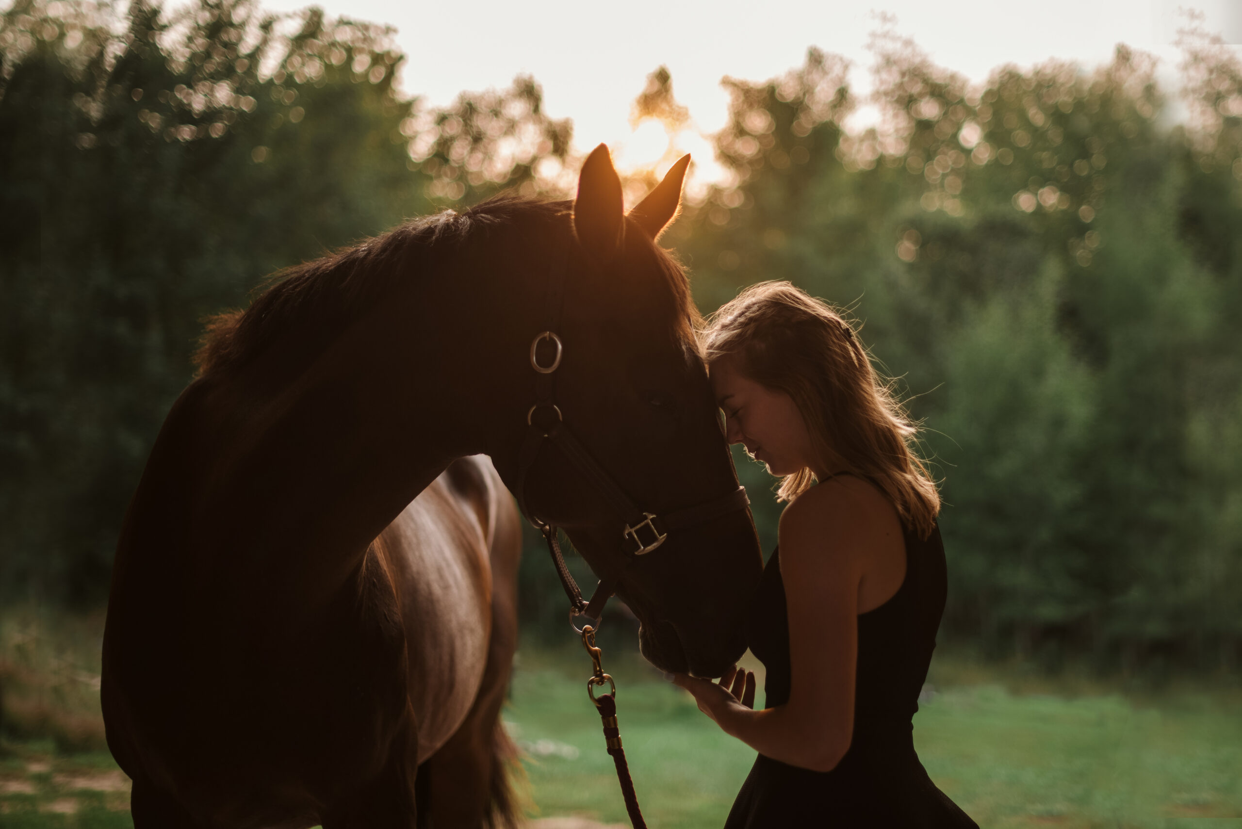 high school senior sitting in field during senior pictures in traverse city photographer