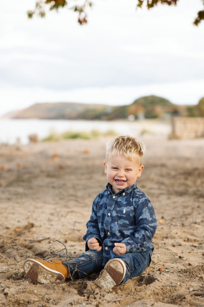baby yawning newborn photos traverse city photographer