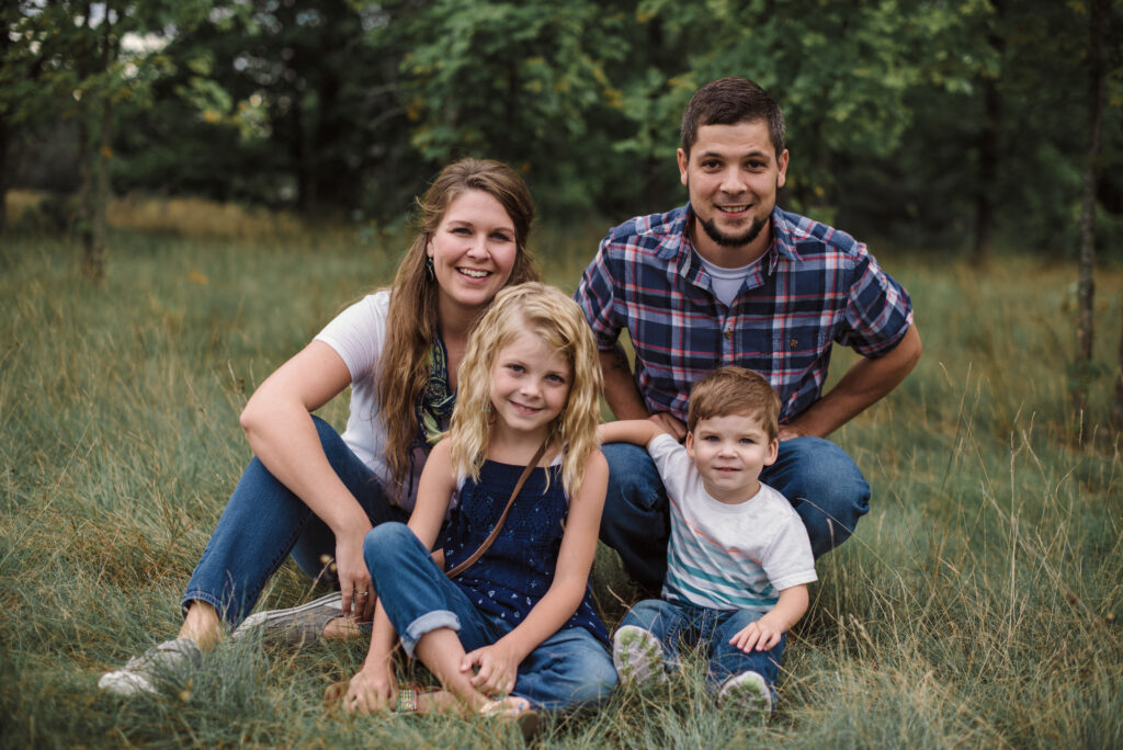 family in family pictures in traverse city photographer