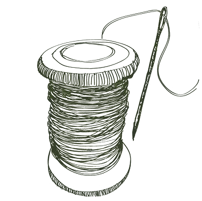 roll of thread icon for lina lavonne photography traverse city wedding photographer