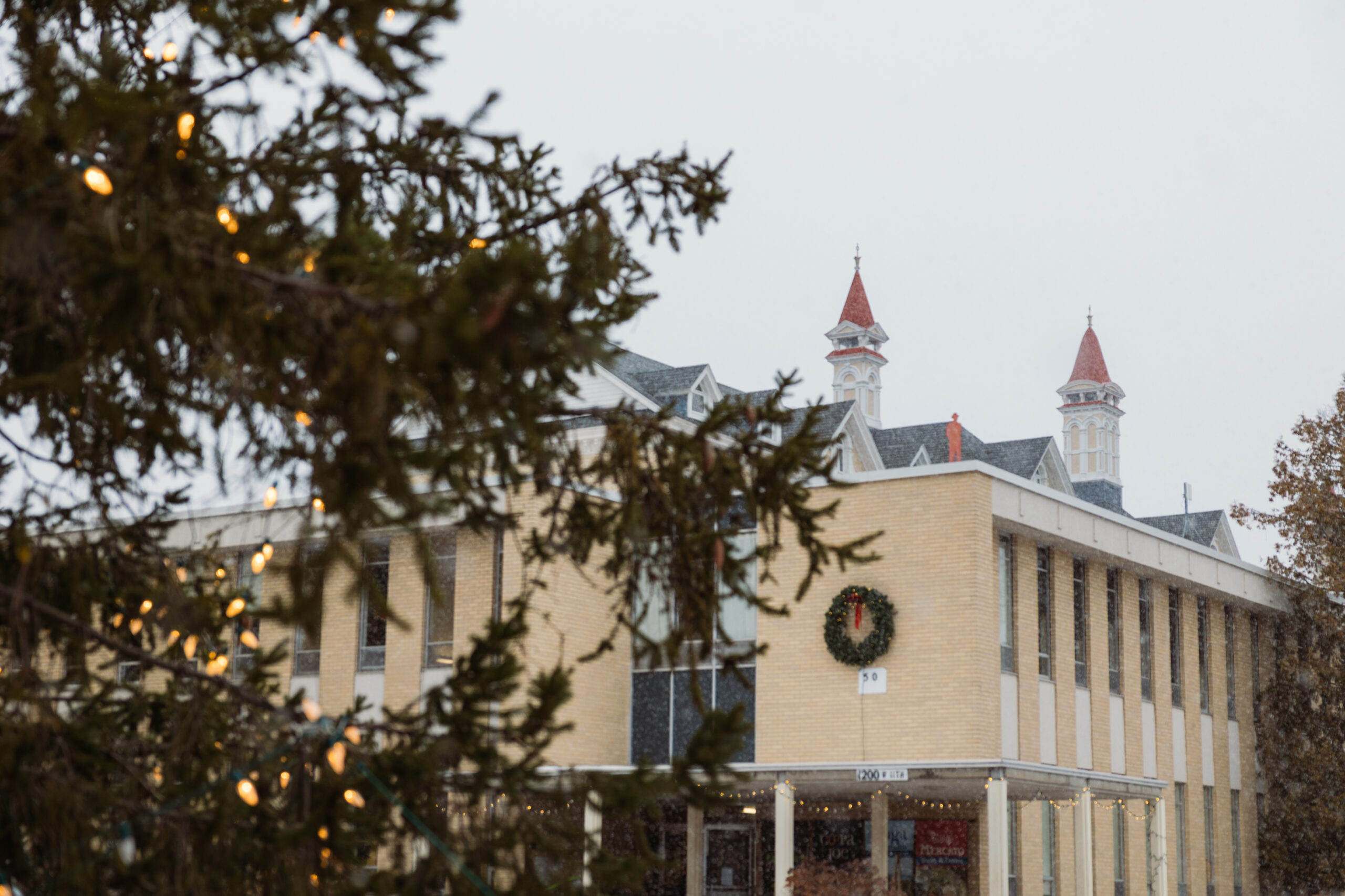 Kirkbride Hall wedding venue in the village in grand traverse commons in traverse city michigan. photo by traverse city wedding photographer