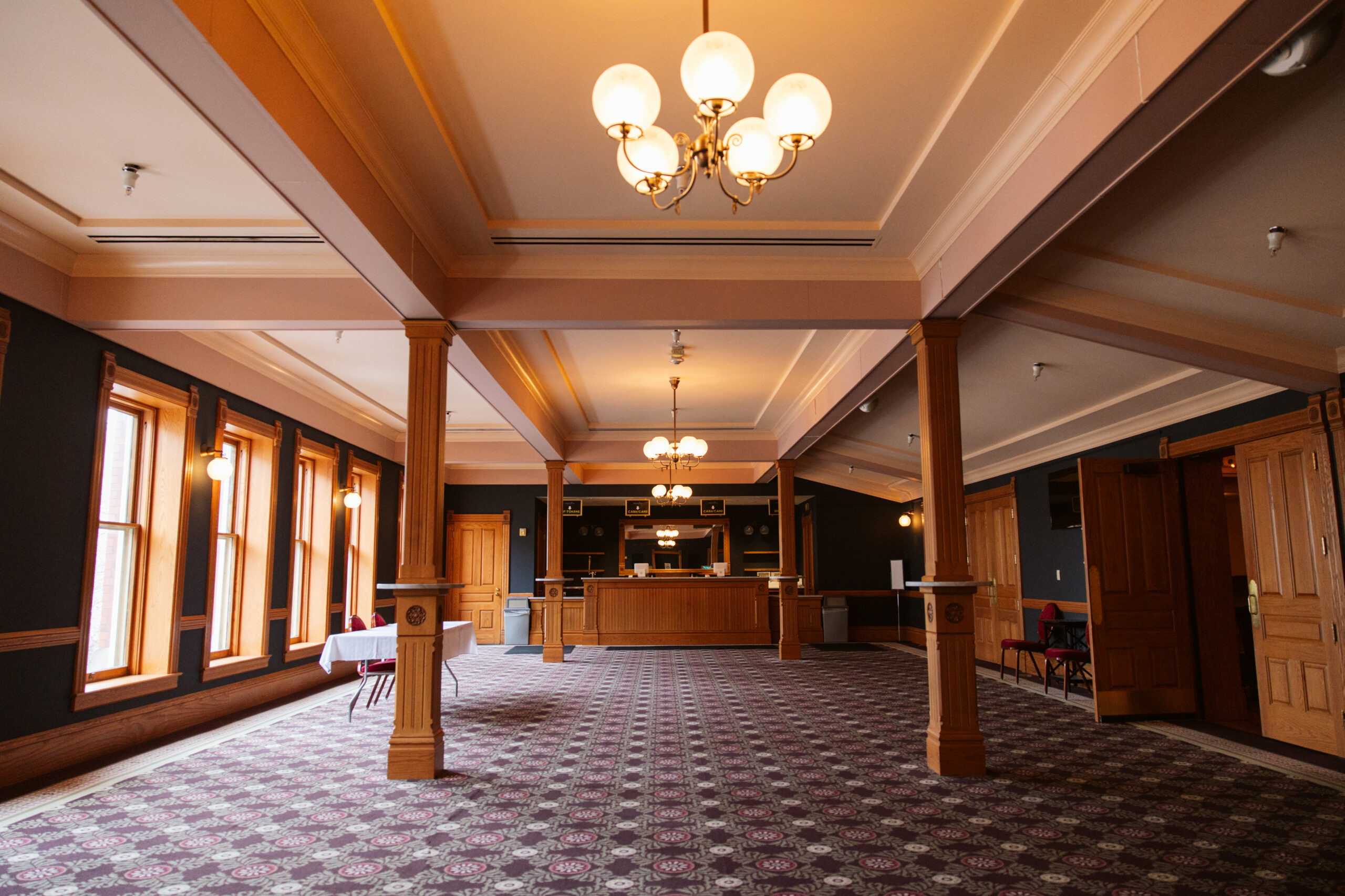 The city opera house wedding venue in traverse city michigan. photo by traverse city wedding photographer