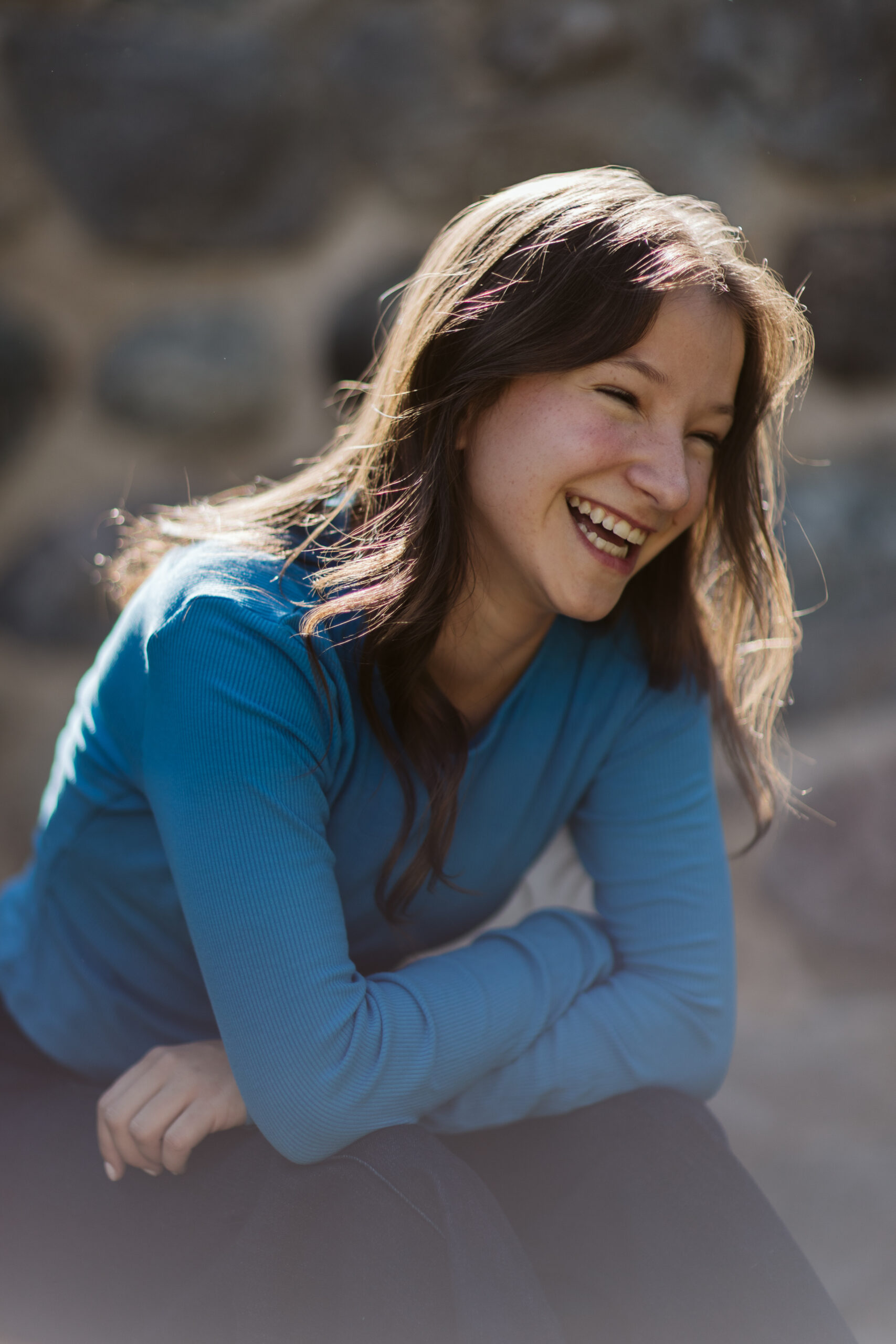 senior pictures in traverse city botanical gardens