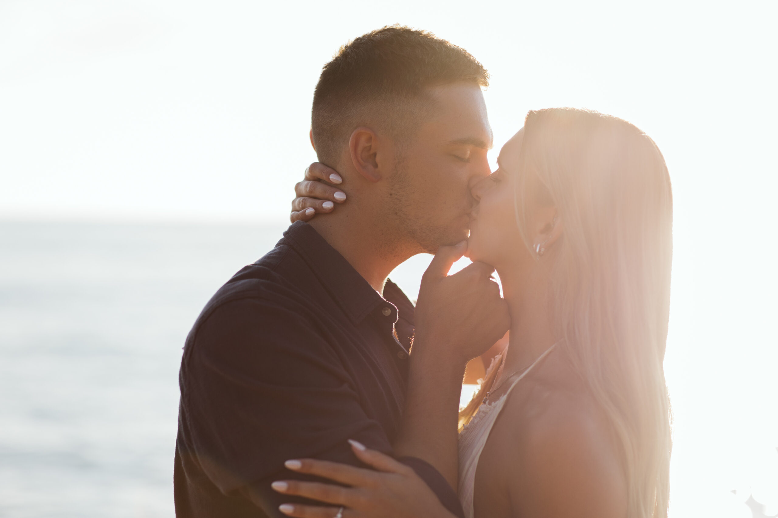 marriage proposal on lake michigan glen arbor beach