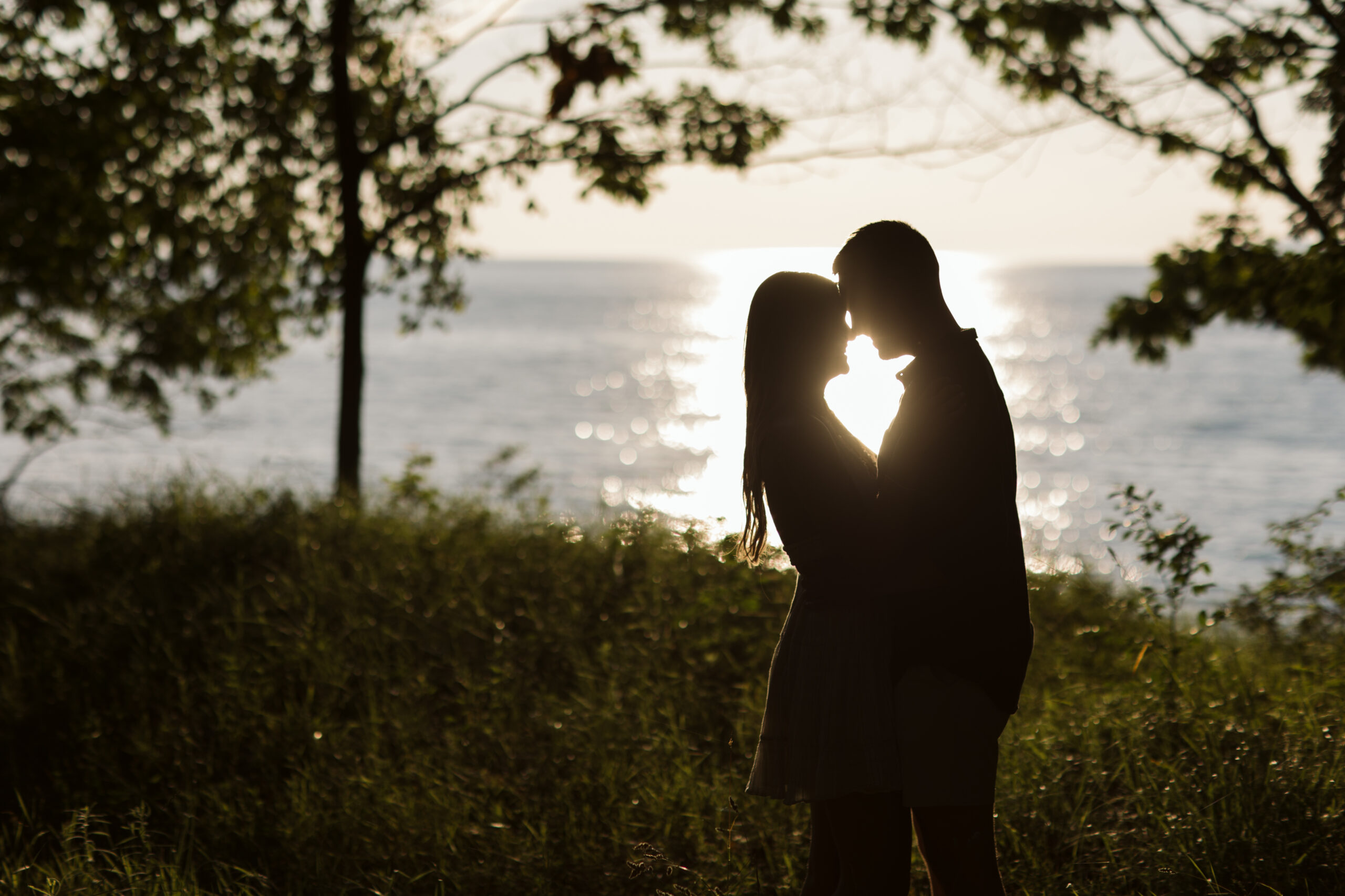 marriage proposal on lake michigan glen arbor beach