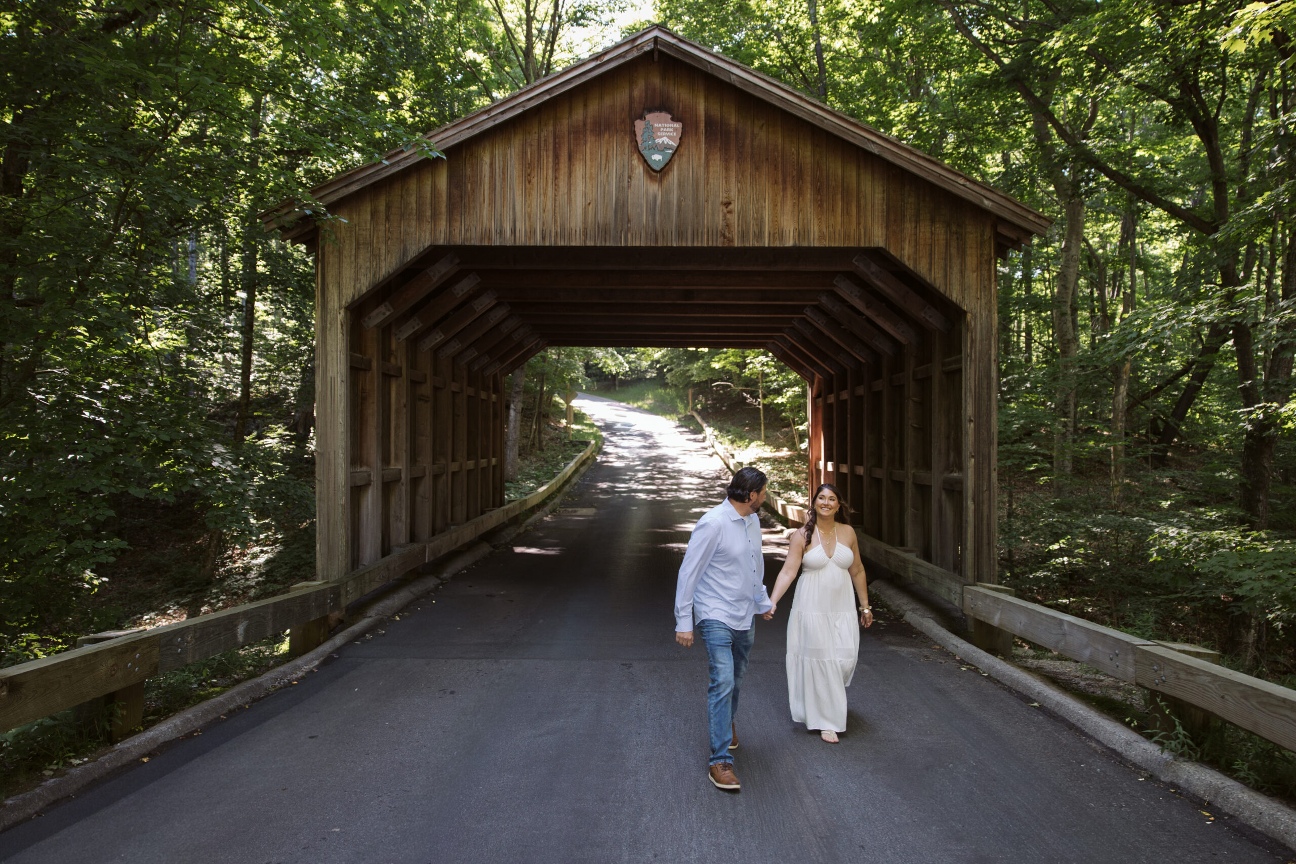 Christina-Jason-Engagement-Photos-21 bride and groom in empire michigan during engagement photos