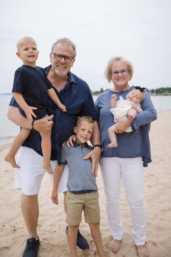 elk-rapids-family-photos--147 family on elk rapids beach during family photos